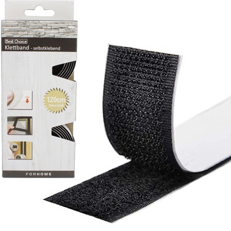 Velcro stripe 120cmx19mm