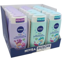 Nivea Dusch Kids 3in1 250ml 18er Mixkarton Nivea Dusch Kids 3in1 250ml 18er Mixkarton