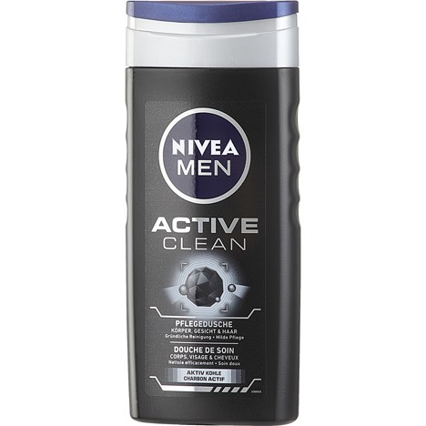 Nivea Dusch Men 250ml Active Clean SALE