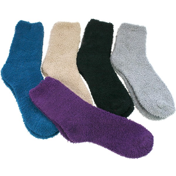 Socken Kuschelsocken Unifarben 9 Farben sortiert