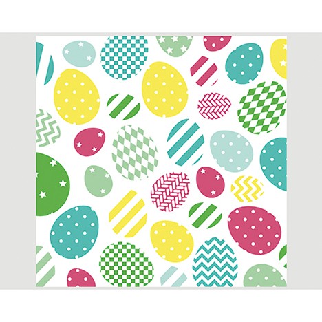 Premium napkins 'Eastereggs col.' 20pcs 33x33cm