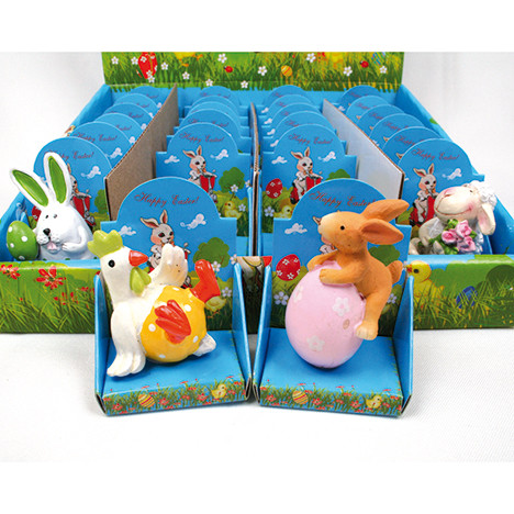 Polyresin figure 7x5x3cm in colored gift box