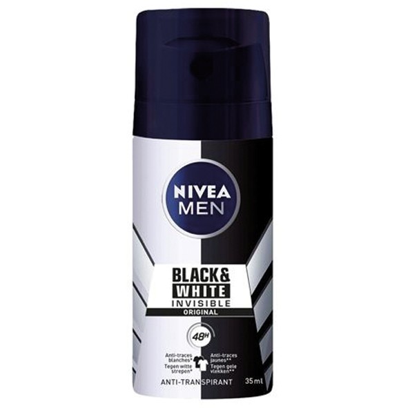 Nivea Deo Spray 35ml invisible Black&White Power