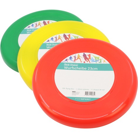 Frisbee 23cm 3 colors assorted