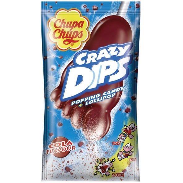 Food Chupa Chups Crazy Dips Cola/Erdbeere