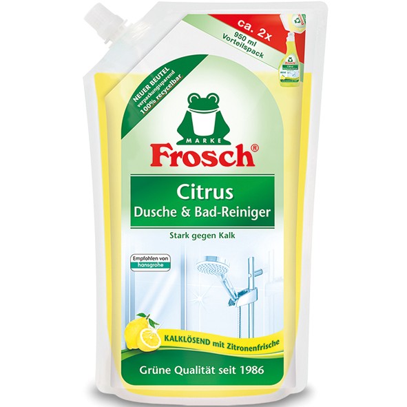 Frosch Citrus Dusche und Bad Reiniger NFB 950ml