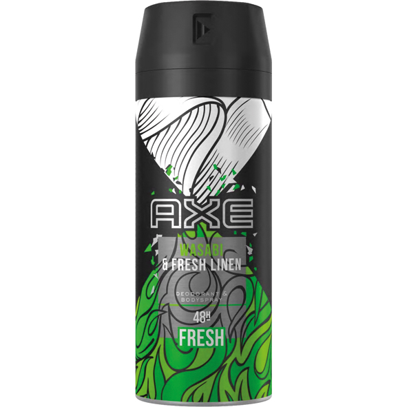 Axe Deo Spray 150ml Wasabi & Fresh Linen