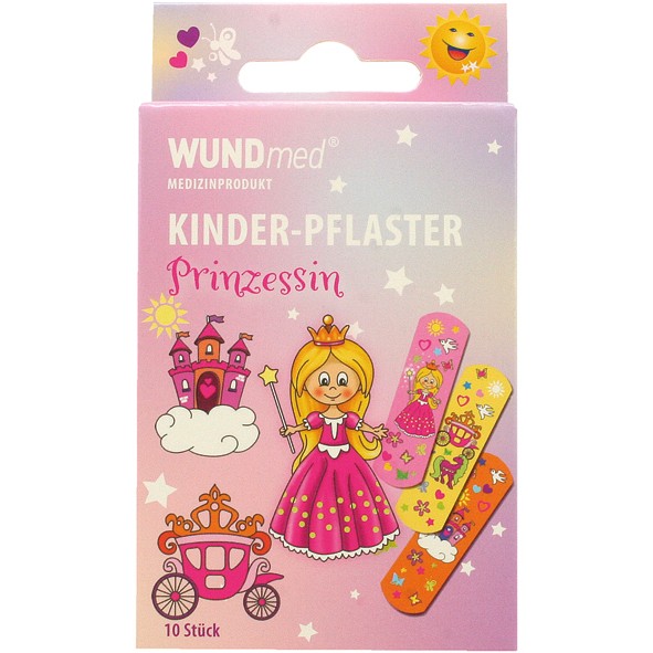 Wundverband Kinder Prinzessin 10Stk 63x19mm