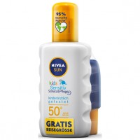 Nivea Sun Kids Sun Spray Sensitive 200ml SPF50+ Nivea Sun Kids Sun Spray Sensitive 200ml SPF50+