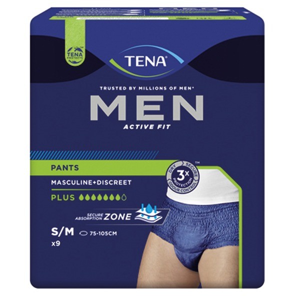 Tena Men Pants Plus Größe M 9er