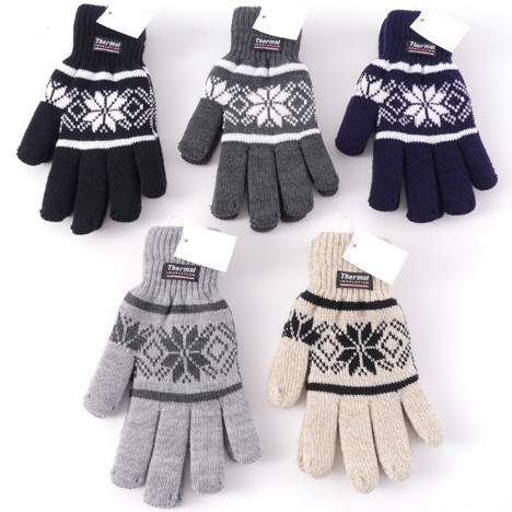 Winter Herren Strickhandschuh Norwegerdesign