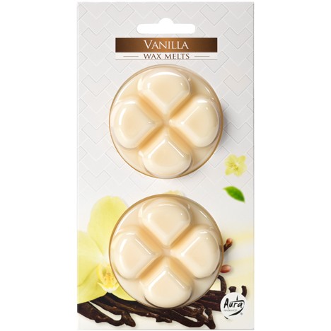 Scent wax vanilla 2x20g on blister card