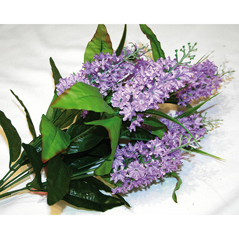 Lilac Bouquet XL with 5 large flowers 34x24cm