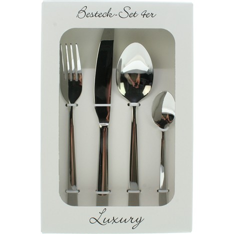 Cutlery set Luxury 4 pcs. Box stainless steel