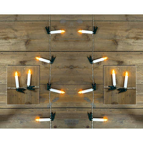 LED tree light chain of 10 LED, length 130cm