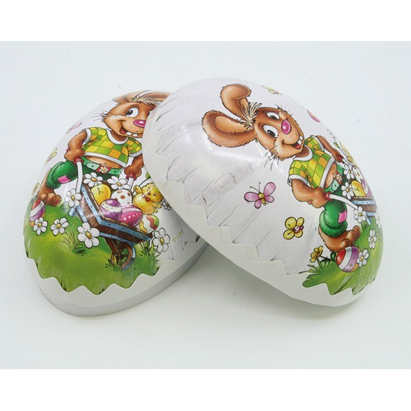 Osterei aus Pappe zum Befüllen 12x8cm