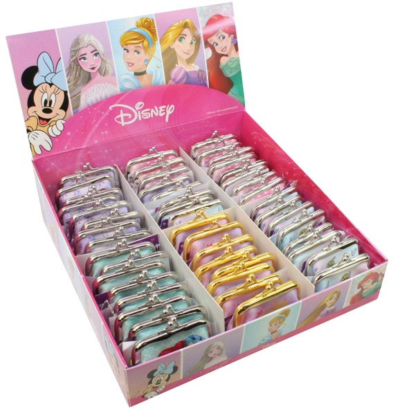 Geldbörse Kinder Klick-Börse Disney 5fach sort.