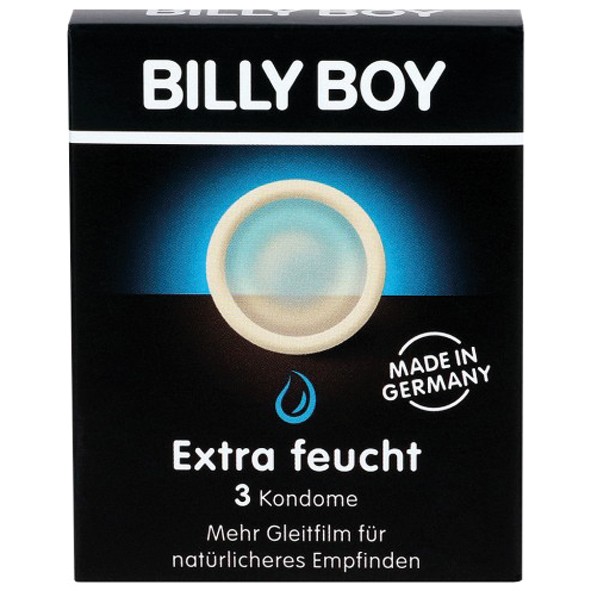 Condoms Billi Boy 3pcs extra moist