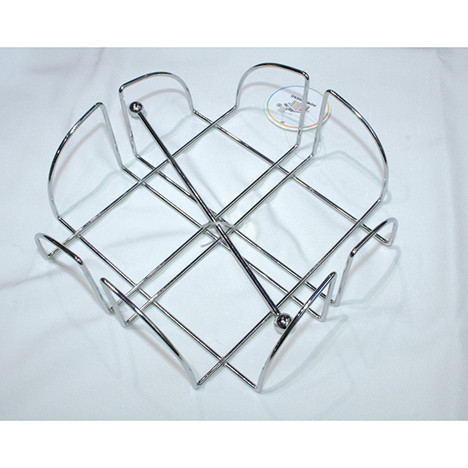 Napkin holder LUXUS chrome 19x19x7cm