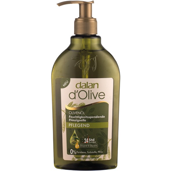 Dalan d'Olive liquid soap 300ml in bottle