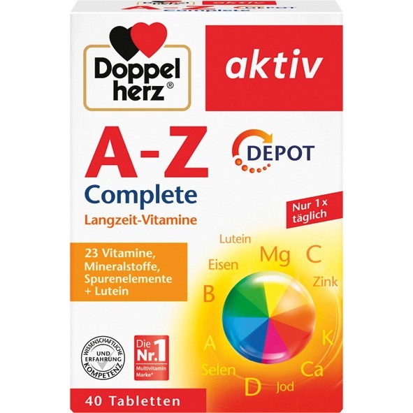 Doppelherz A-Z long-term vitamins 40 tablets