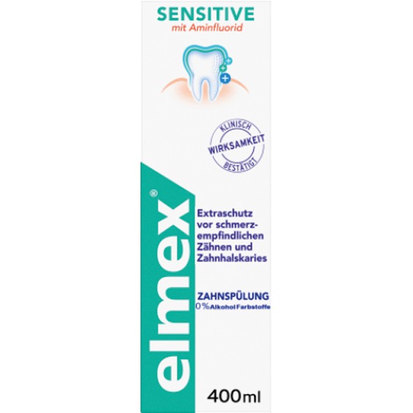 Elmex Mouthwash 400ml sensitive