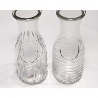 Glaskaraffe klassisch ca. 500ml 20x7,5x7,5cm Glaskaraffe klassisch ca. 500ml 20x7,5x7,5cm
