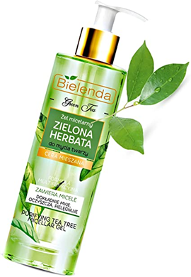 GREEN TEA micellar gel for face cleansing 200 ml