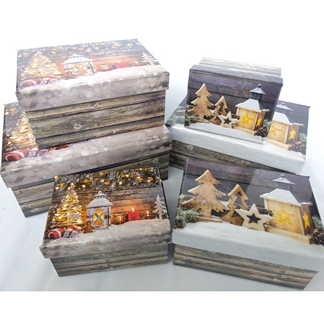 Gift boxes from 10,5x6x8cm to 20,5x15,5x8,5cm