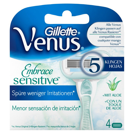 Gillette Women Venus Extra Smooth Sensitive 4's