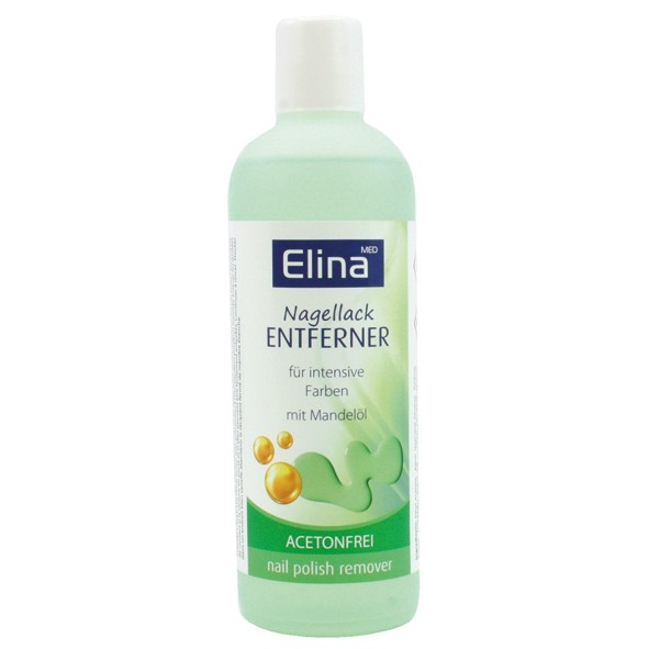 Nail polish remover Elina 200ml with almond oil,