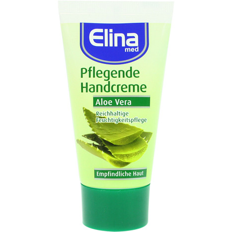Elina Aloe Vera Hand Cream in Tube 50ml