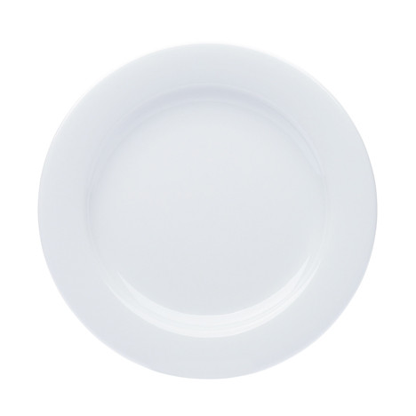 Porcelain cake-breakfast plate white 19cm