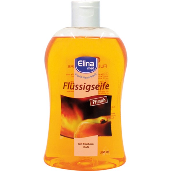 Soap Liquid Elina 500ml Peach with Flip-Top