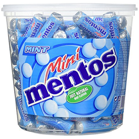 Food Mentos Mini Kaubonbon Mint