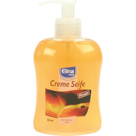 Soap Liquid Elina 300ml Peach w/ Pump