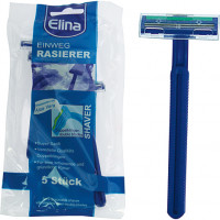 Rasierer Einweg 5er Elina Men 2 Klingen Rasierer Einweg 5er Elina Men 2 Klingen