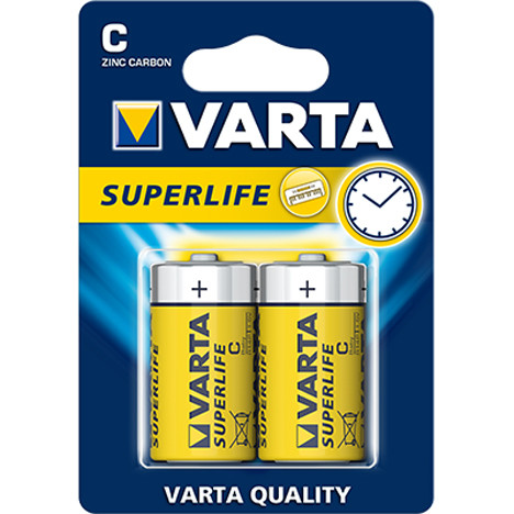 Batterie VARTA Super Heavy Duty Baby 2er