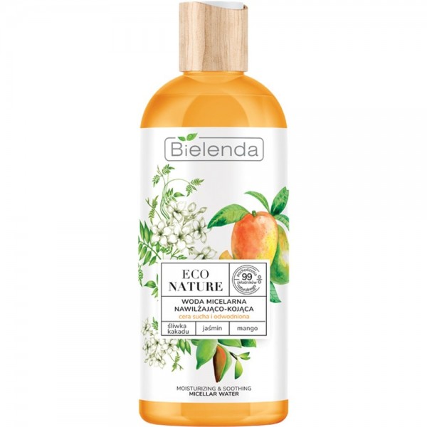 ECO NATURE - Cockatoo plum + Jasmine + Mango - micellar water for cleansing and make-up removal mois