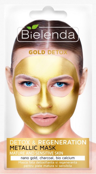 GOLD DETOX detoxifying face mask for matured and sensitive skin 8g