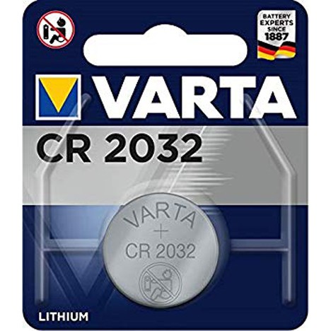 Battery Button Cell Varta CR2032 1pc on card