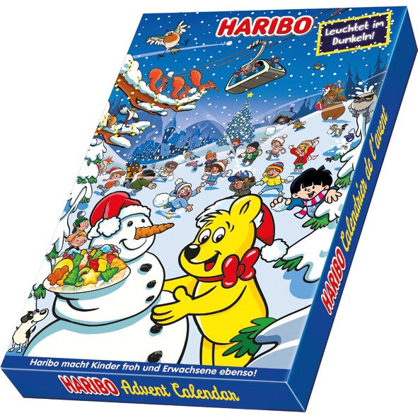 Food Haribo Adventskalender 300g, 10fach sortiert