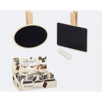 Memoboard mit Klammer und Kreide 2fach sort. Memoboard mit Klammer und Kreide 2fach sort.