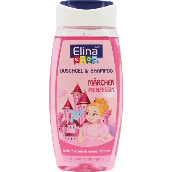 Shower Gel Elina Kids 250ml 2in1 Princess