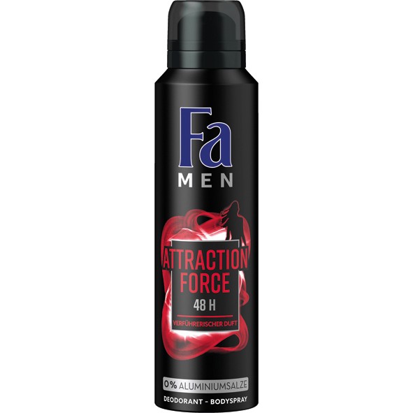 Fa Deo Spray 150ml for men Attraction Force
