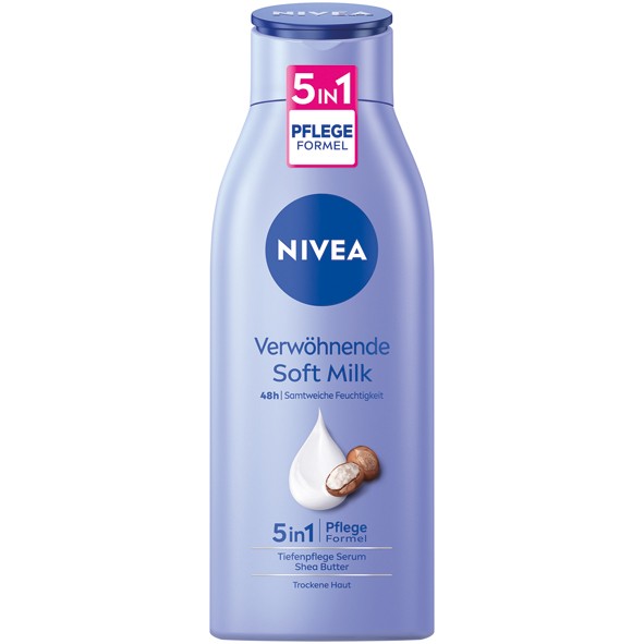 Nivea Soft Milk 400ml Verwöhnend