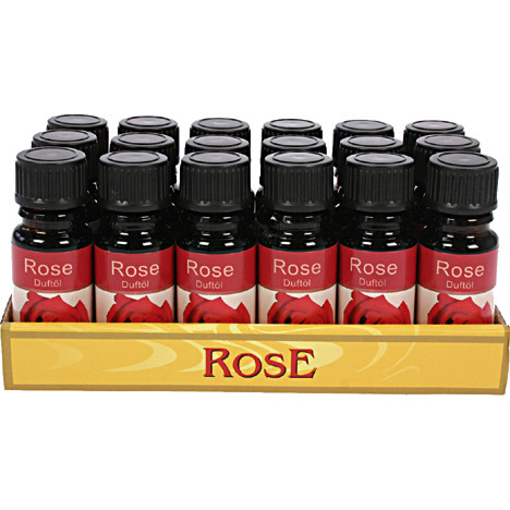 Scented Oil Rose 10ml in Glass Bottle