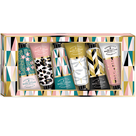 Gift Set hand cream 6x30ml in colourful paperbox