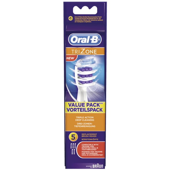 Oral B brush heads Trizone 5s