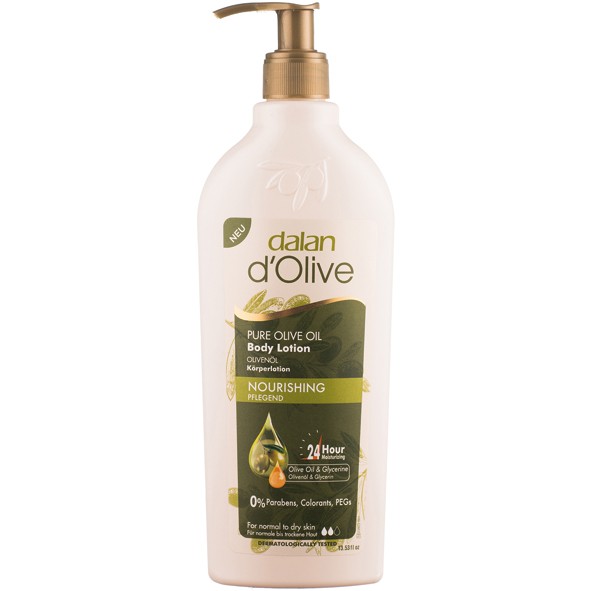 Dalan d'Olive body lotion 400ml in bottle